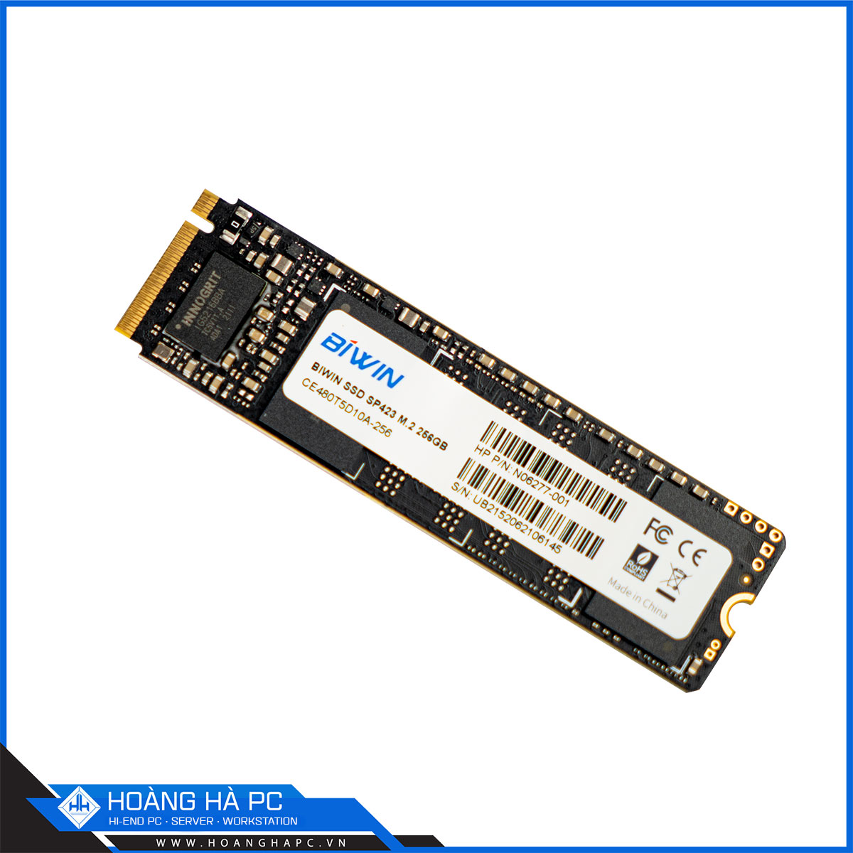 Ổ cứng SSD HP BIWIN SP423 256GB M.2 2280 PCIe 3.0x4 (Đọc: 3315MB/s - Ghi: 1772MB/s)-2