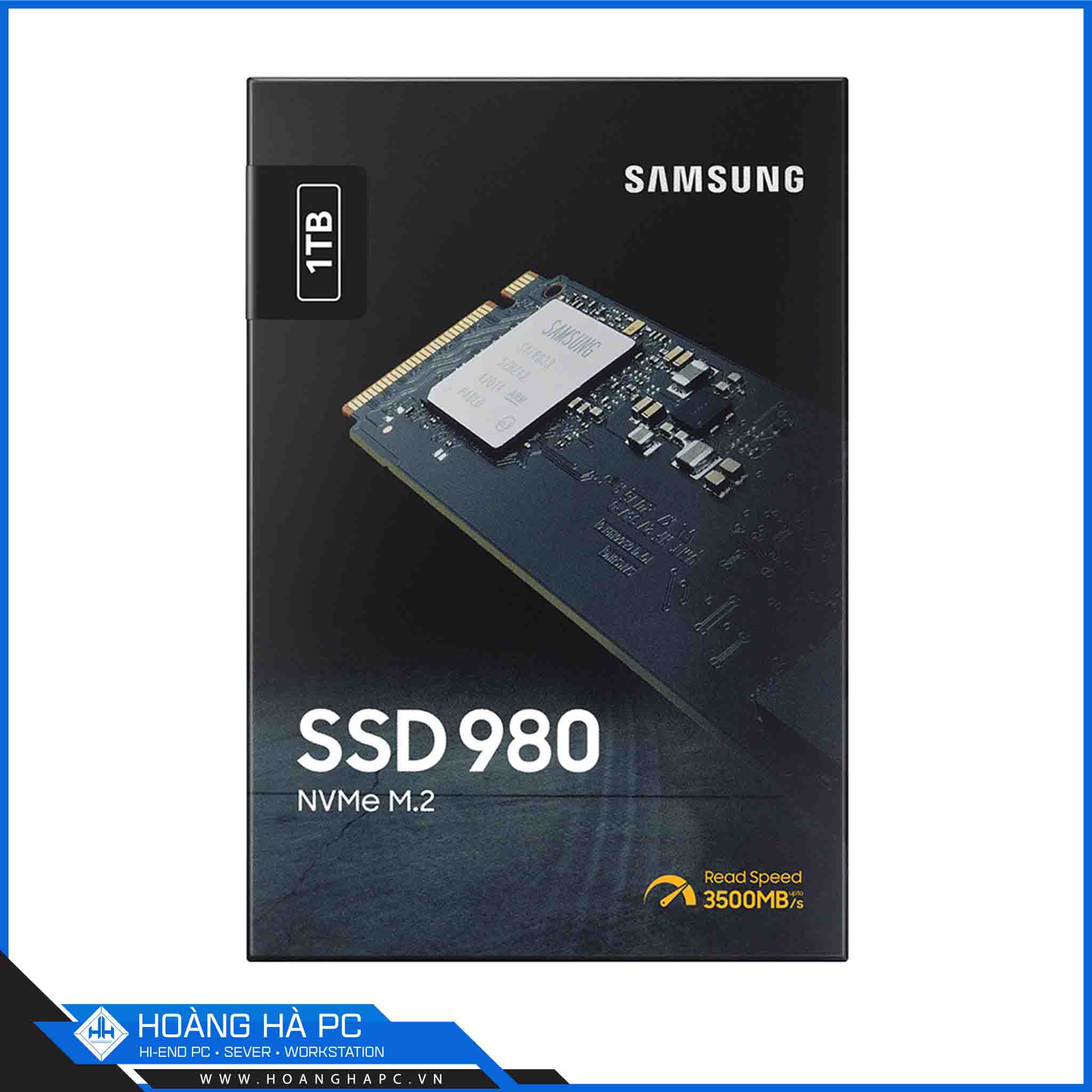 Ổ cứng SSD Samsung 980 1TB PCIe NVMe 3.0x4 (Đọc 3500/s - Ghi 3000MB/s)