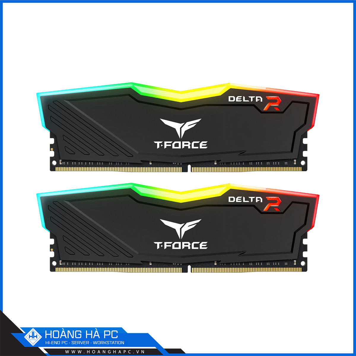 RAM DDR4 TEAMGROUP T-FORCE DELTA RGB 32GB 3600MHz (2x16GB) BLACK 