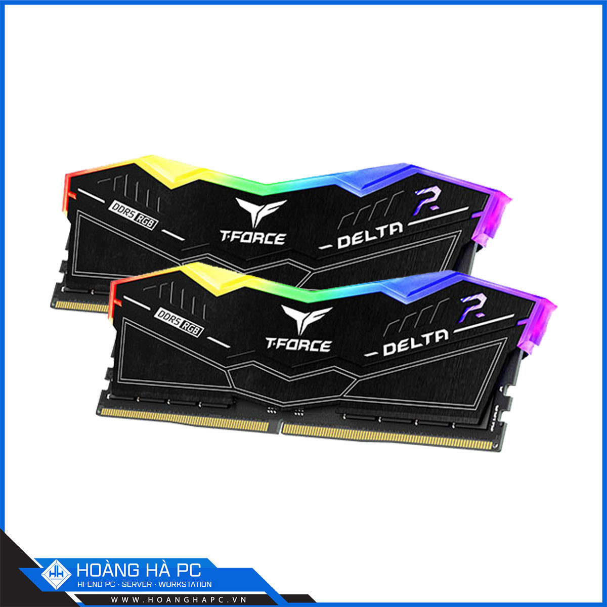 RAM DDR5 TEAMGROUP T-FORCE DELTA RGB 64GB 6000Mhz (2x32GB) BLACK-3