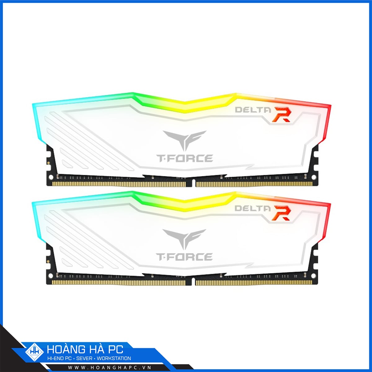 RAM DDR4 TEAMGROUP T-FORCE DELTA RGB 16GB 3200MHz (1x16GB) WHITE -3