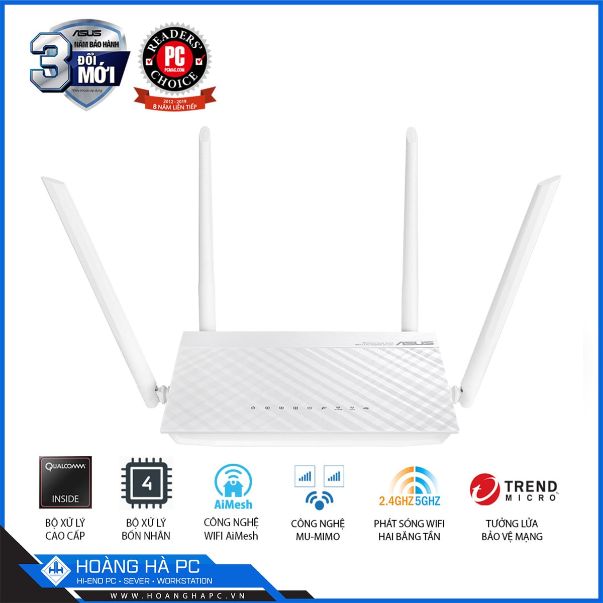 Router wifi ASUS RT-AC59U V2 Wireless AC1500Mbps-2