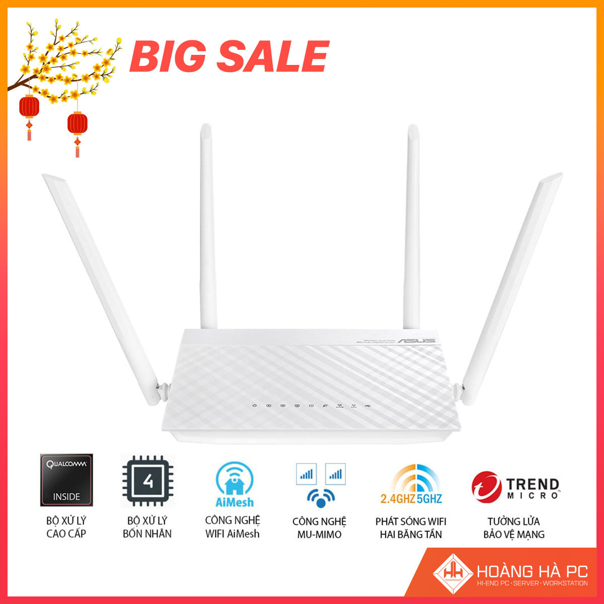 Router wifi ASUS RT-AC59U V2 Wireless AC1500Mbps