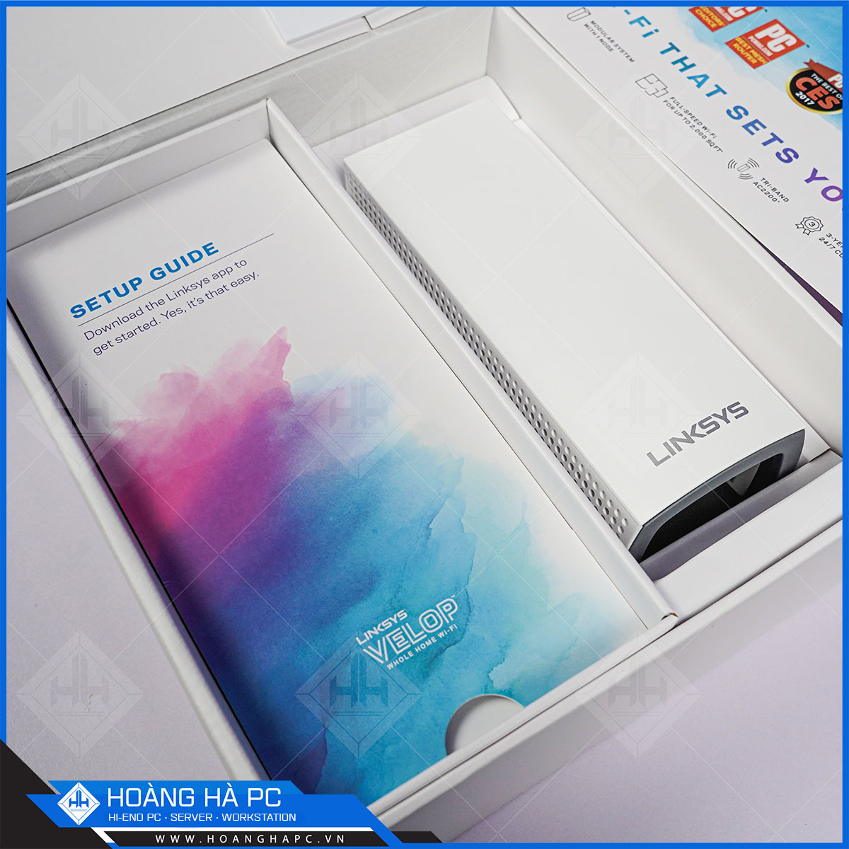 Router Wifi Linksys Velop Home Mesh System WHW0301- 1 Pack (AC2200)-6