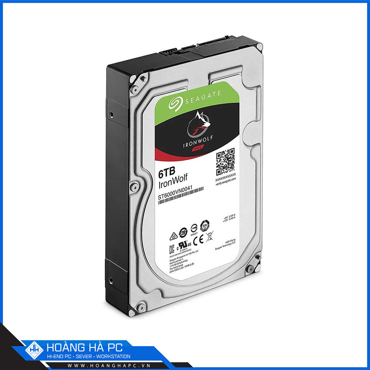 Ổ Cứng HDD Seagate IRONWOLF 6TB (3.5 inch, SATA3 6Gb/s, 256MB Cache, 5400rpm)-3