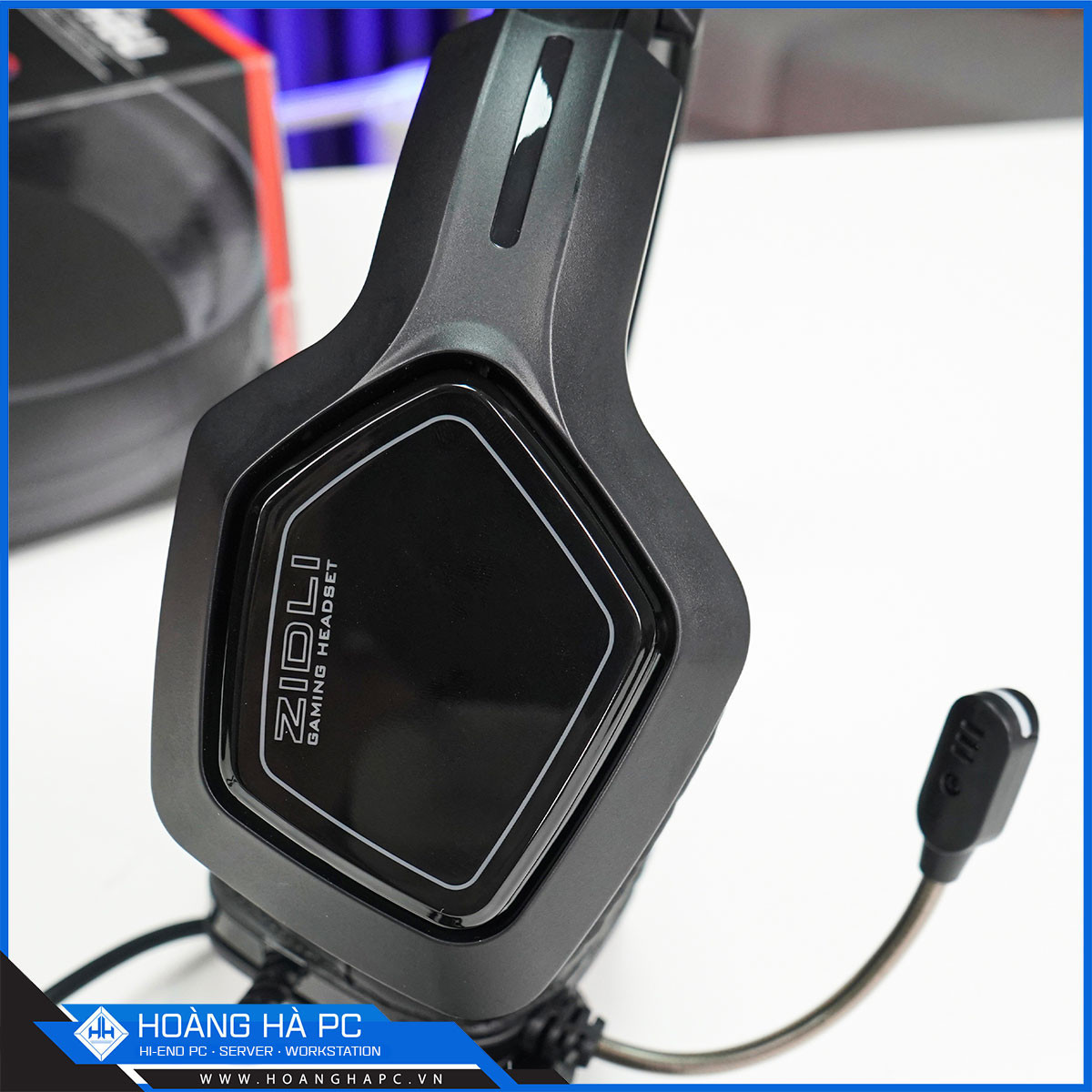 Tai nghe Gaming ZIDLI FCORE FH6U BLACK (7.1 RGB USB)-3