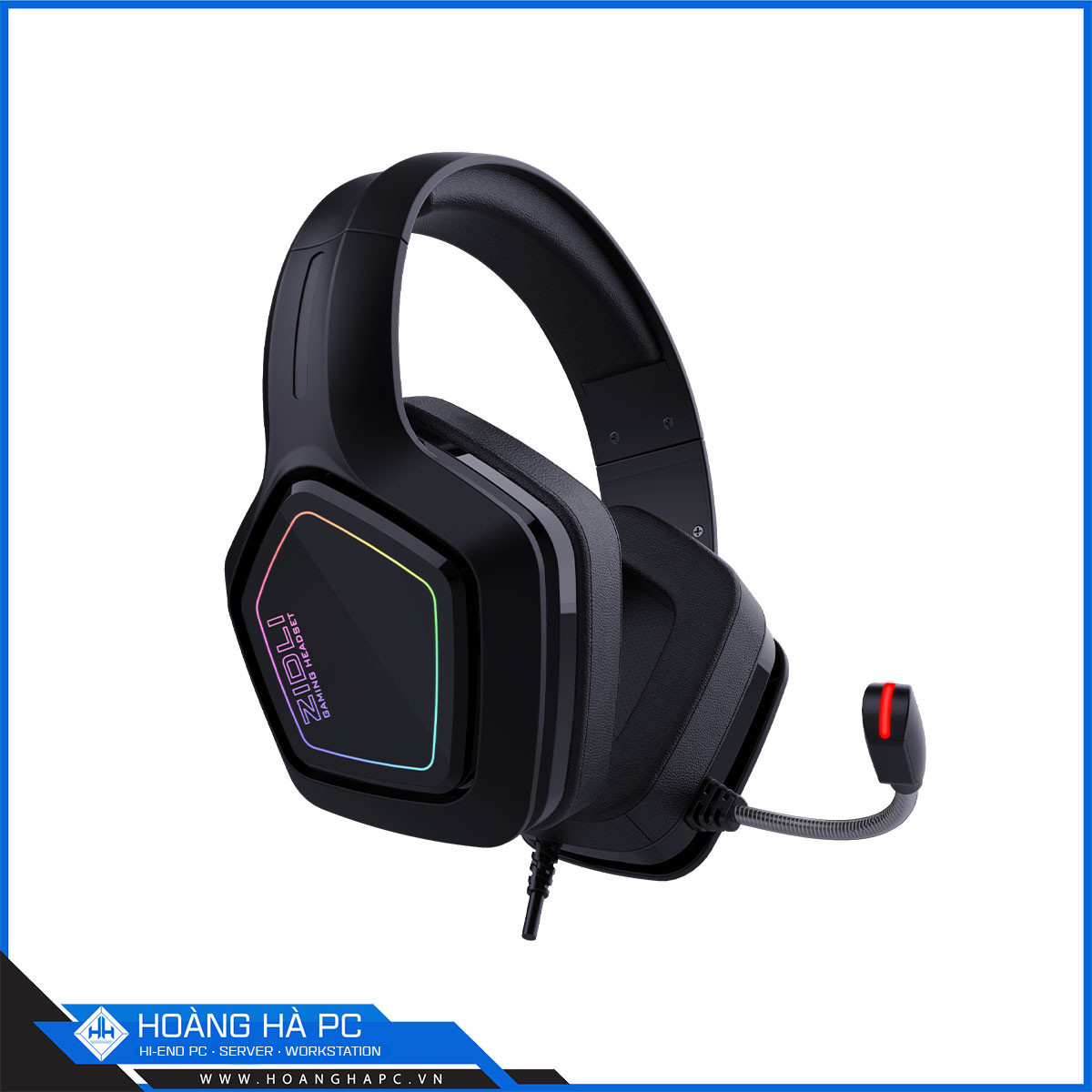 Tai nghe Gaming ZIDLI FCORE FH6U BLACK (7.1 RGB USB)-5