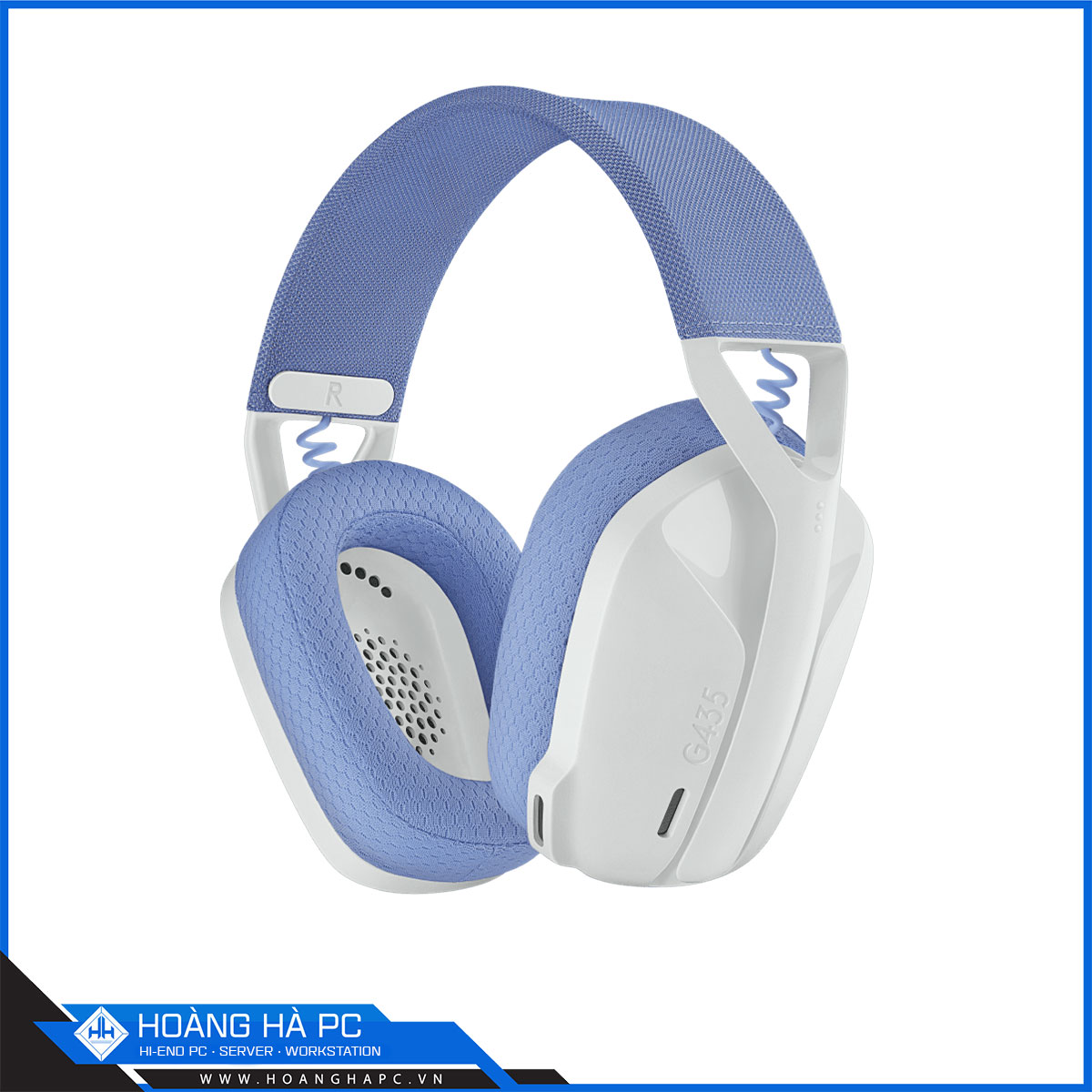 Tai nghe Logitech G435 LightSpeed Wireless Off White Lilac-2