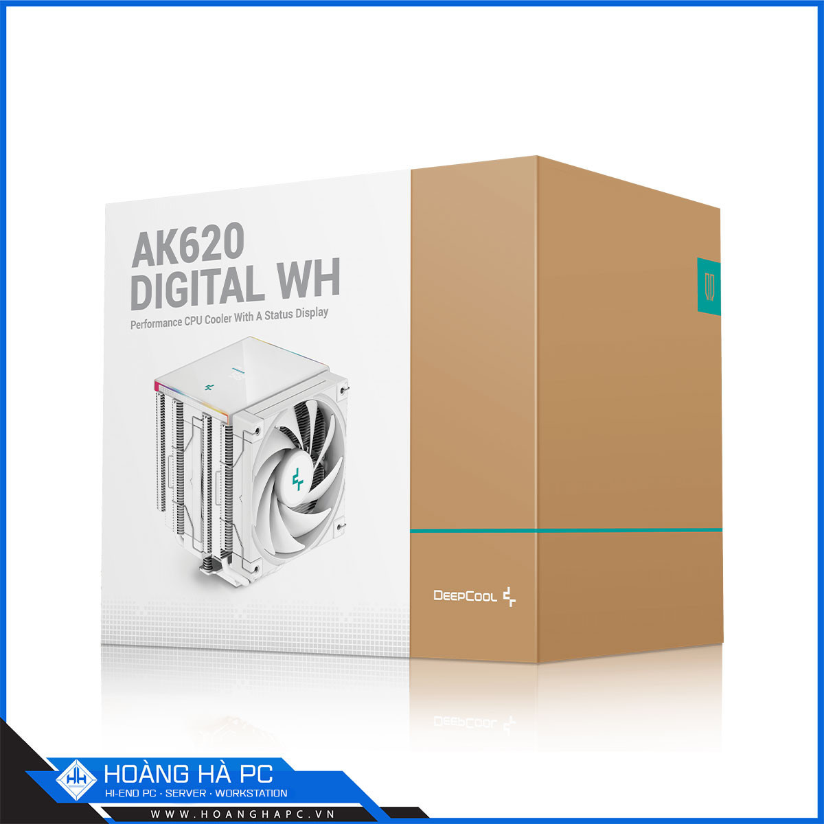 Tản nhiệt khí CPU DeepCool AK620 DIGITAL -  White ARGB-10