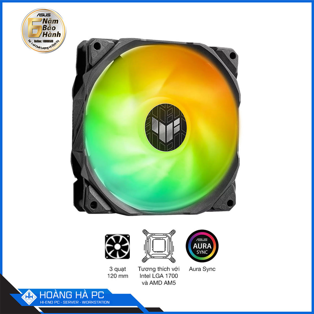 Tản nhiệt nước Asus TUF Gaming LC II 360 ARGB-3