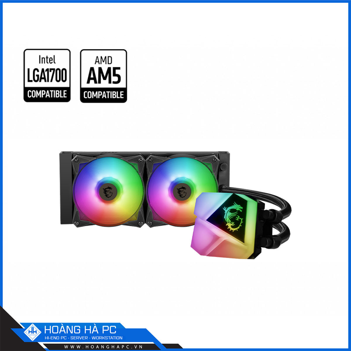 Tản nhiệt nước CPU MSI MAG CORELIQUID C240 - ARGB