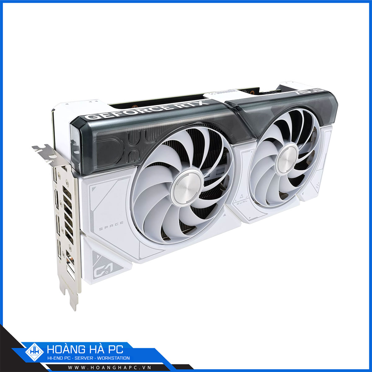 VGA ASUS DUAL RTX 4070 12G OC WHITE (12GB GDDR6X,192-bit, HDMI +DP, 1x8-pin)-8