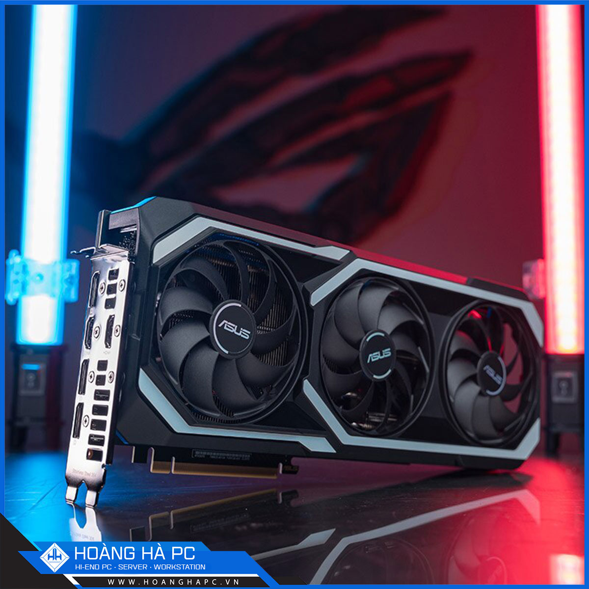 VGA ASUS RTX 3070 ATS O8G MEGALODON 99% (8GB GDDR6, 256-bit, HDMI +DP, 2x8-pin)-3