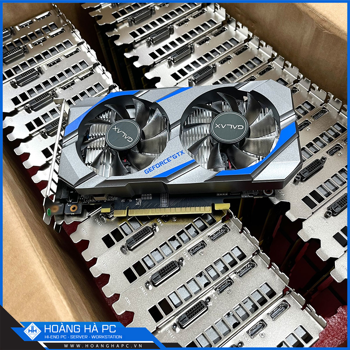 VGA Galax GTX 1050 Ti 4G DDR5 1-Click OC (4GB GDDR5, 128-bit, HDMI + DP, Tray-No box)-4