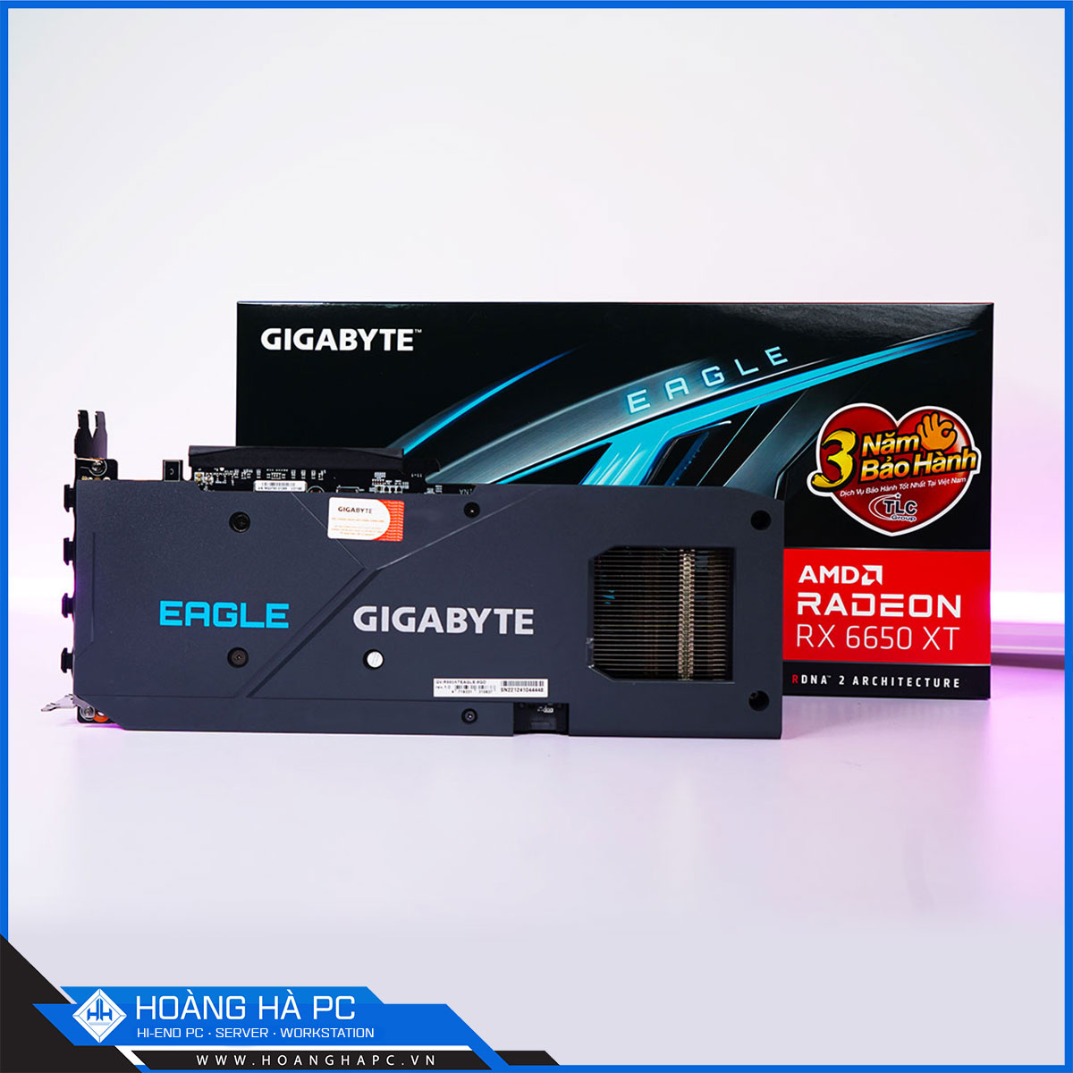 VGA GIGABYTE Radeon RX 6650 XT EAGLE 8G (8G GDDR6, 128-bit, HDMI+DP, 1x8pin)-4