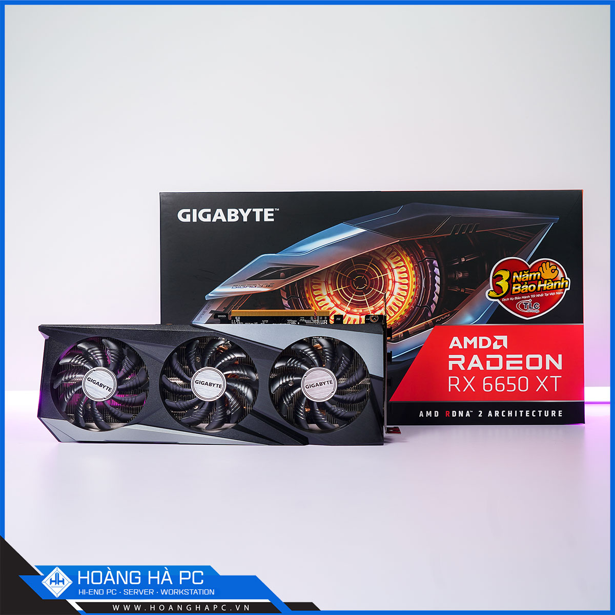 VGA GIGABYTE Radeon RX 6650 XT GAMING OC 8G (8G GDDR6, 128-bit, HDMI+DP, 1x8pin)-3