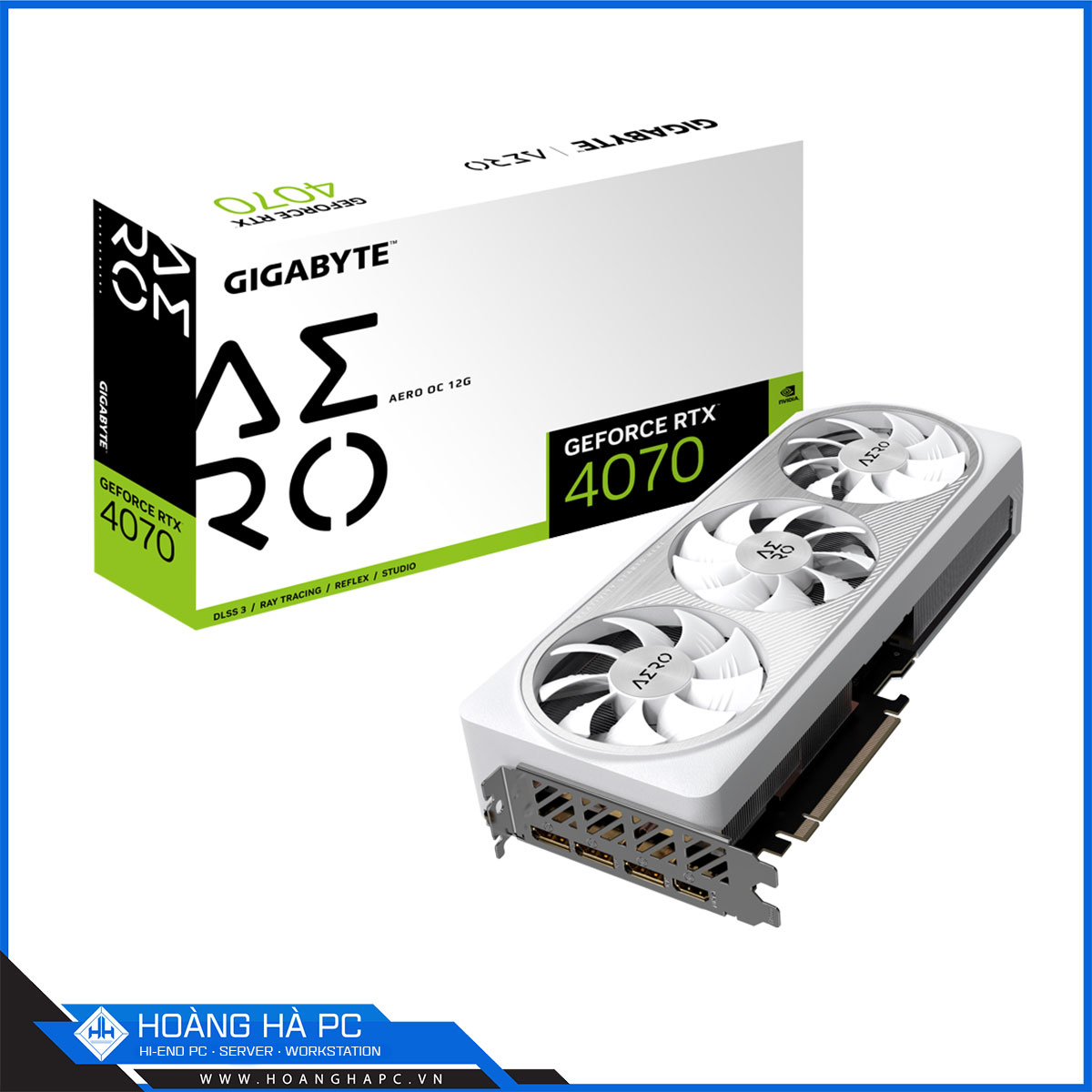 VGA GIGABYTE RTX 4070 AERO OC 12G (GDDR6X, 192-bit, DP+HDMI, 1x16-pin)-7