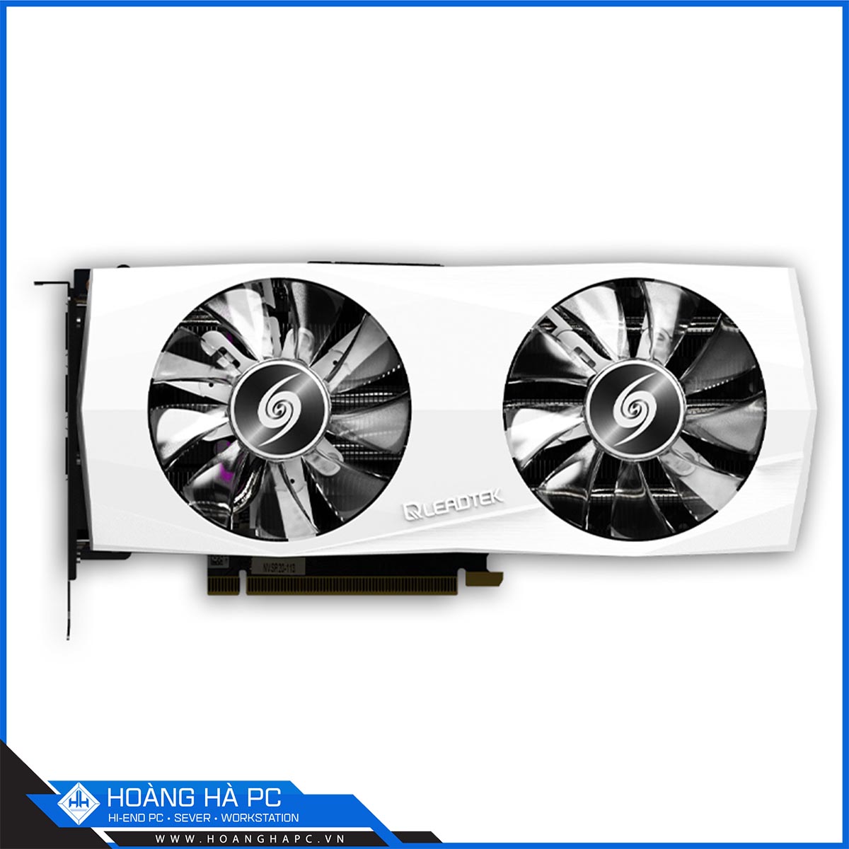 VGA LEADTEK RTX 3050 HURRICANE WHITE EDITION 8G (8GB GDDR6, 128-bit, HDMI +DP, 1x8-pin)-2
