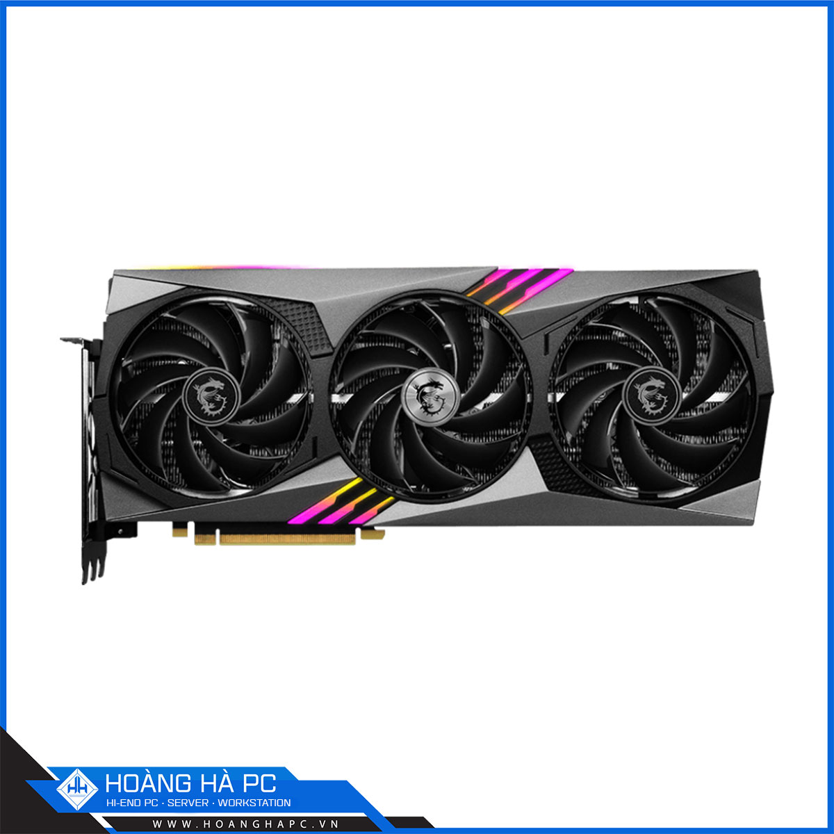 VGA MSI RTX 4070 Ti GAMING X TRIO 12G (12GB GDDR6X, 192-bit, HDMI + DP, 16-pin)-2