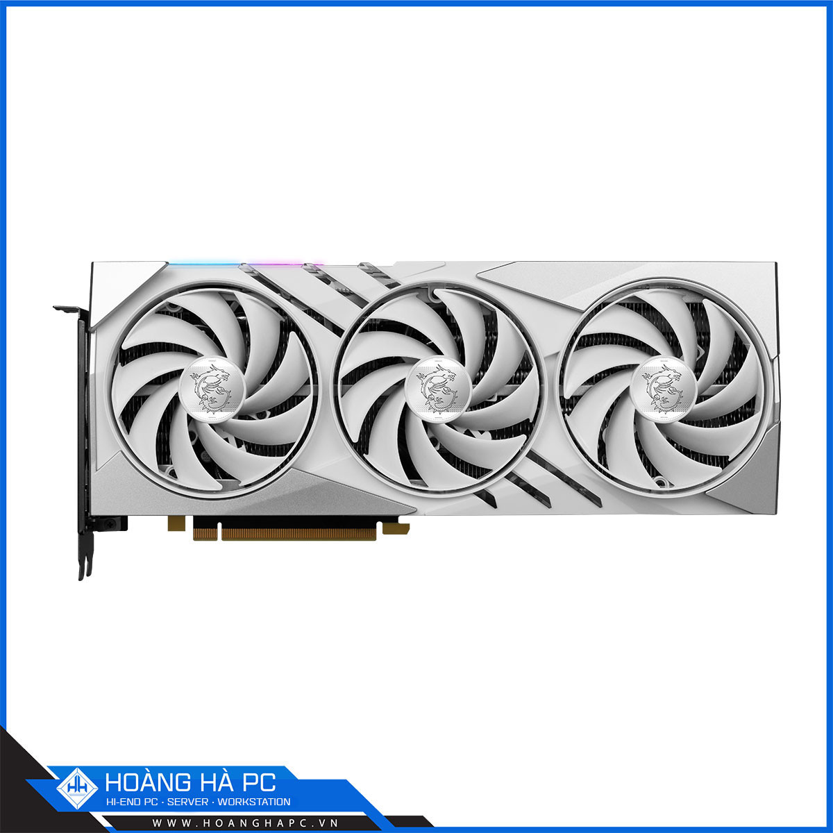 VGA MSI RTX 4070 Ti SUPER 16G GAMING X SLIM WHITE (16GB GDDR6X, 256-bit, HDMI +DP, 1x16-pin)-2