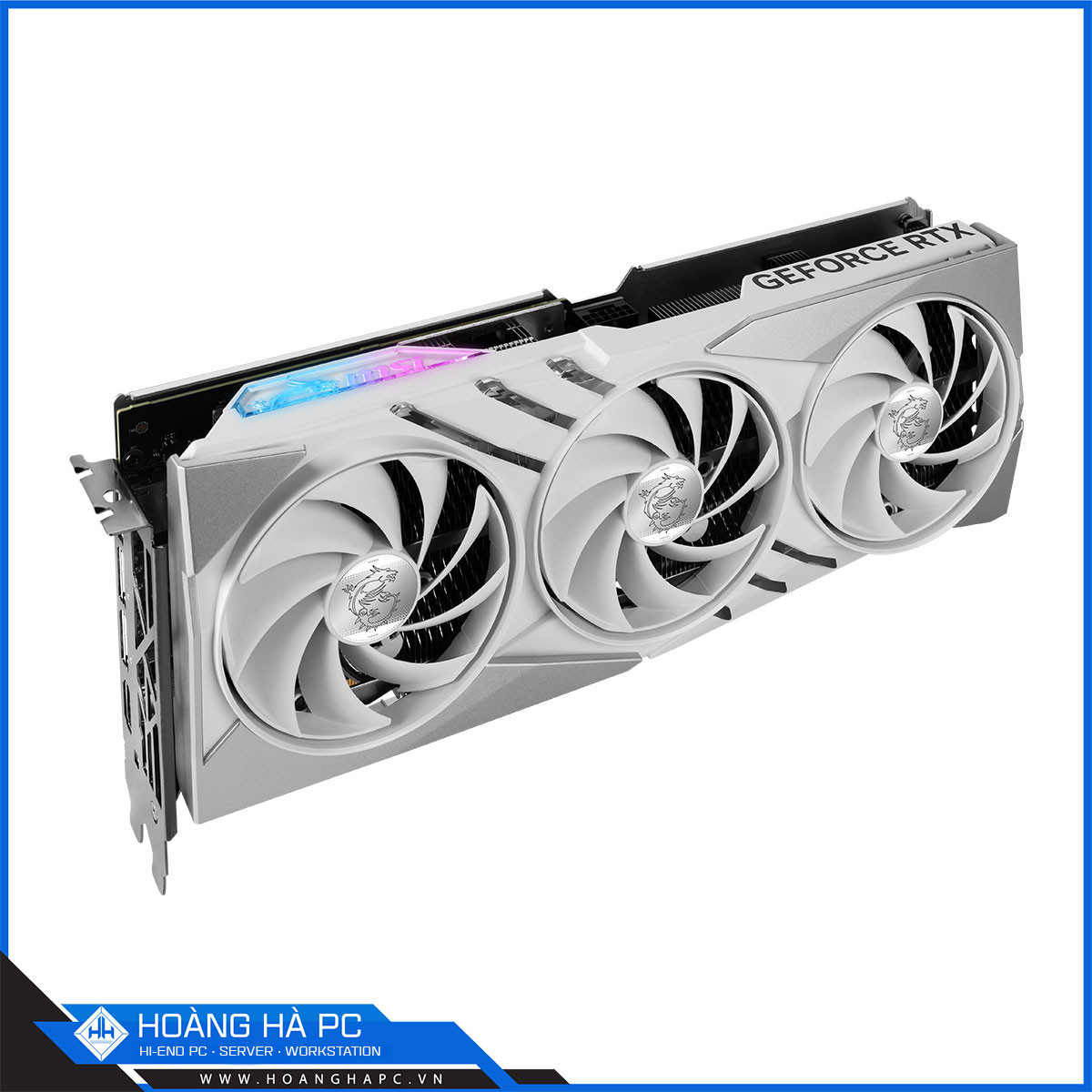 VGA MSI RTX 4070 Ti SUPER 16G GAMING X SLIM WHITE (16GB GDDR6X, 256-bit, HDMI +DP, 1x16-pin)-3