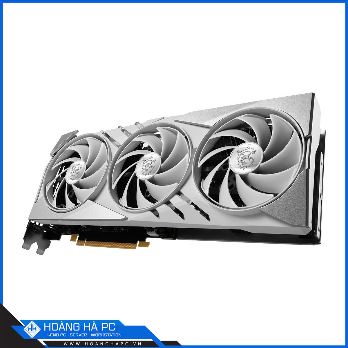 VGA MSI RTX 4070 Ti SUPER 16G GAMING X SLIM WHITE (16GB GDDR6X, 256-bit, HDMI +DP, 1x16-pin)-4