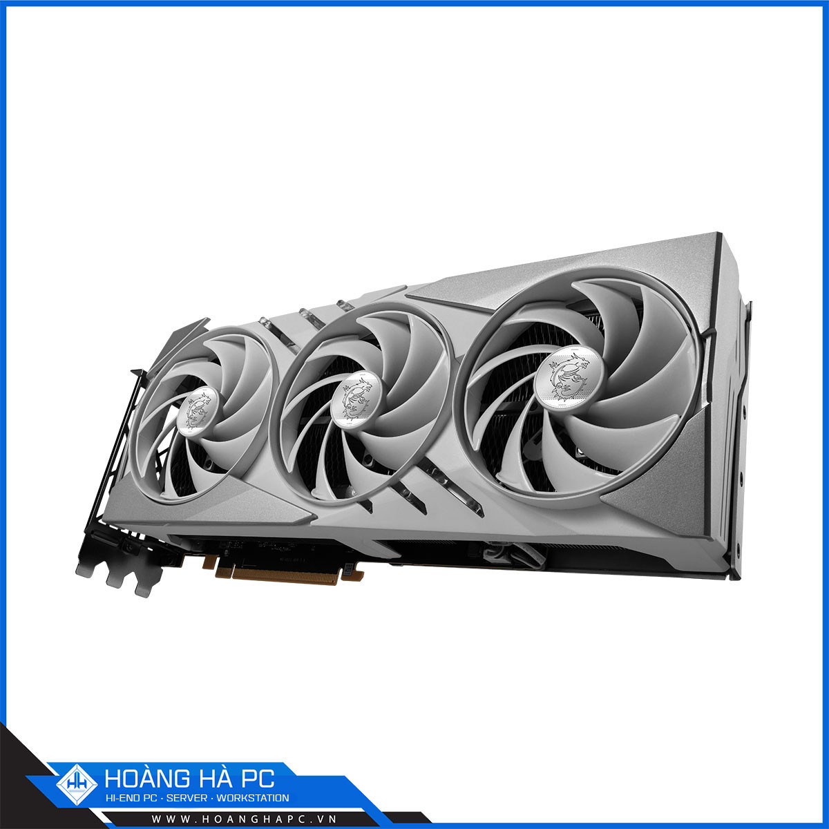 VGA MSI RTX 4080 SUPER 16G GAMING X SLIM WHITE (16GB GDDR6X, 256-bit, HDMI +DP, 1x16-pin)-3