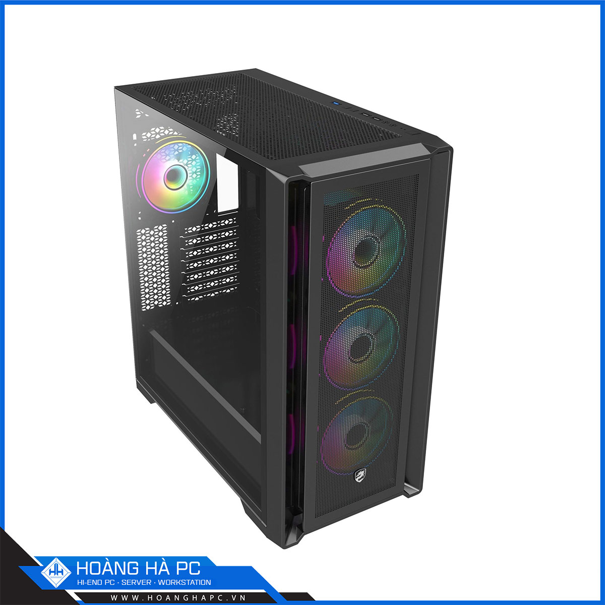 Vỏ case Vitra Titan R230 Elite Black 3Fan ARGB - E-ATX-3