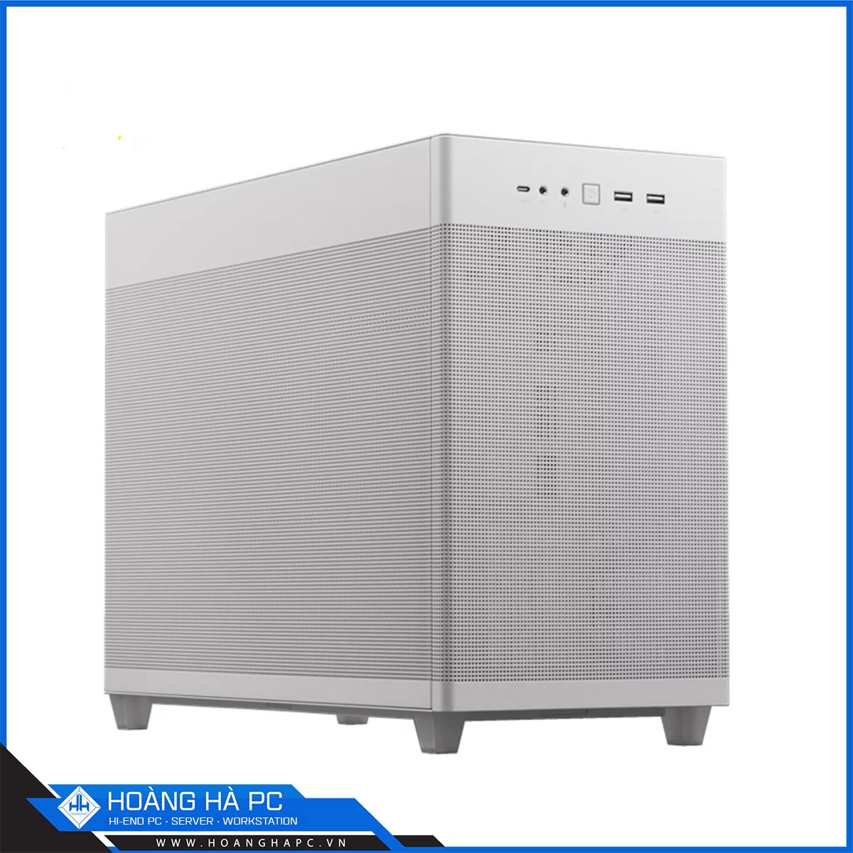 Vỏ case ASUS Prime AP201 CASE MESH White (Mini Tower/Màu Trắng)