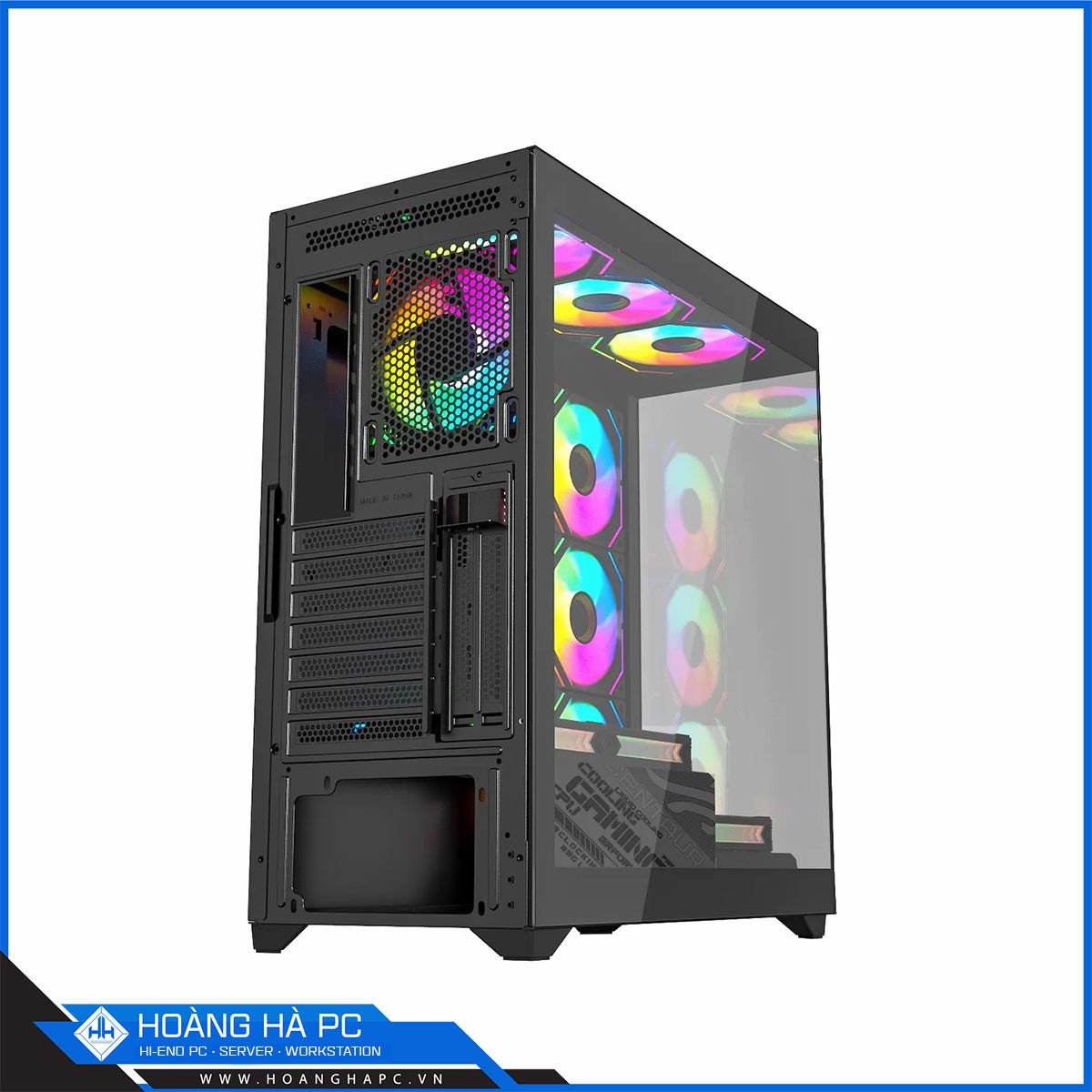 Vỏ case Centaur CT-Nova (Mid Tower/Màu Đen) - No Fan-6