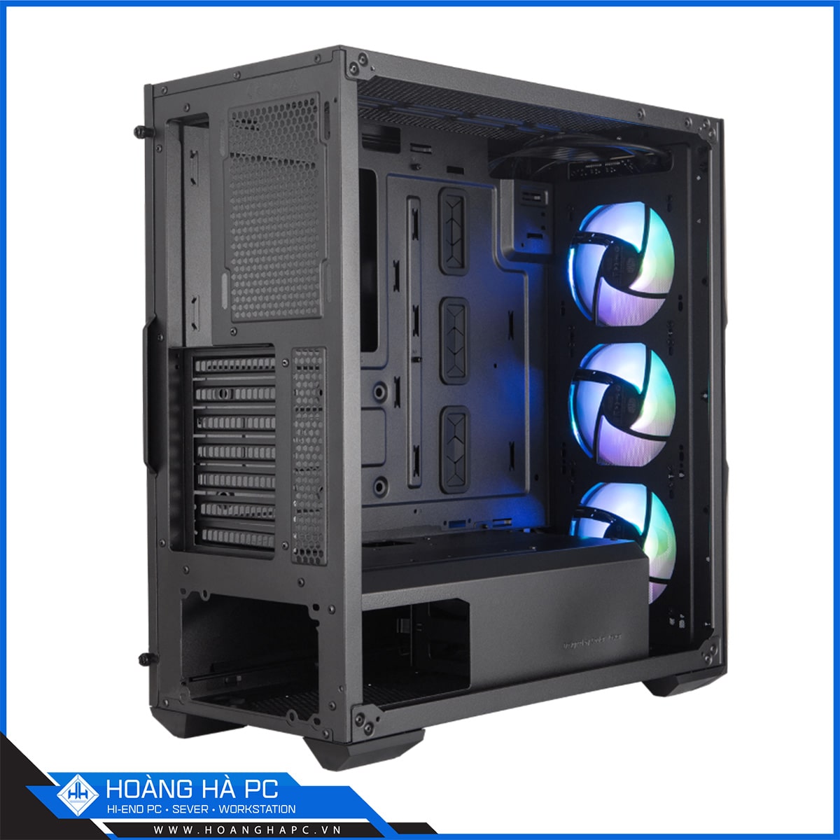 Vỏ Case Cooler Master MasterBox TD500 Mesh ARGB (Mid Tower/Màu đen/Led ARGB/Mặt lưới)-2