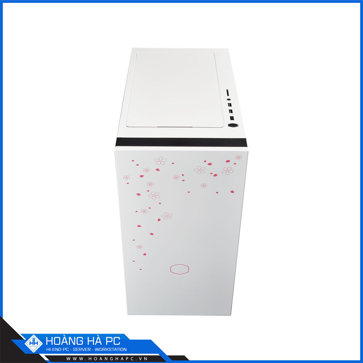 Vỏ Case Cooler Master Silencio S400 Sakura Limited Edition (Mini Tower/Màu trắng/ Fan ARGB)-3