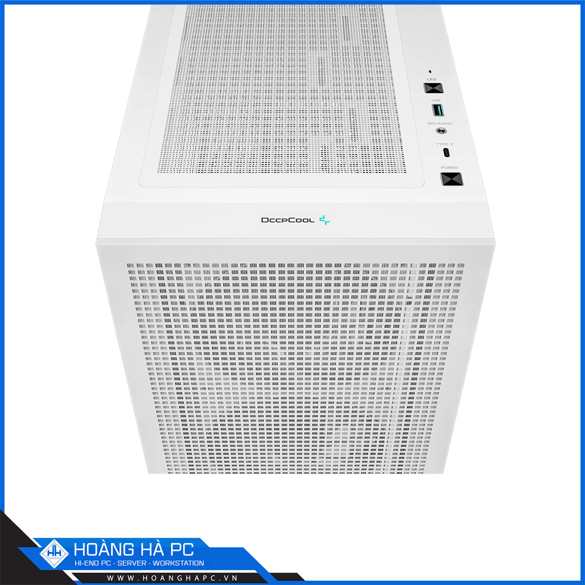 Vỏ case Deepcool CH560 DIGITAL WH White - 4 FAN ARGB-6