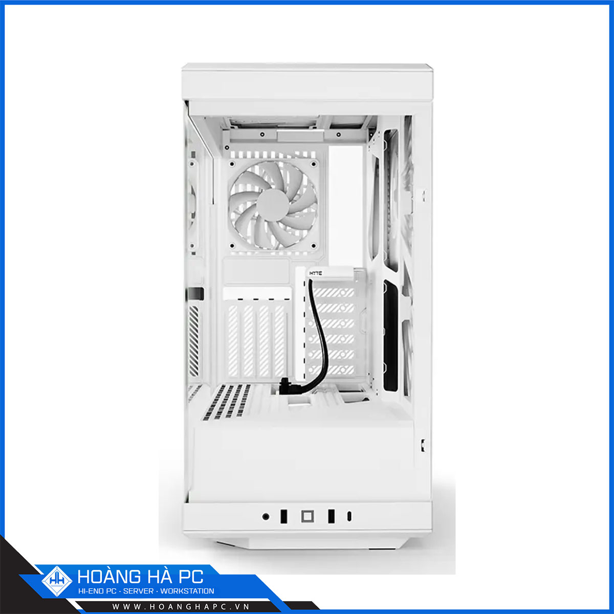 Vỏ case Hyte Y40 Snow White - Mid Tower ATX-4