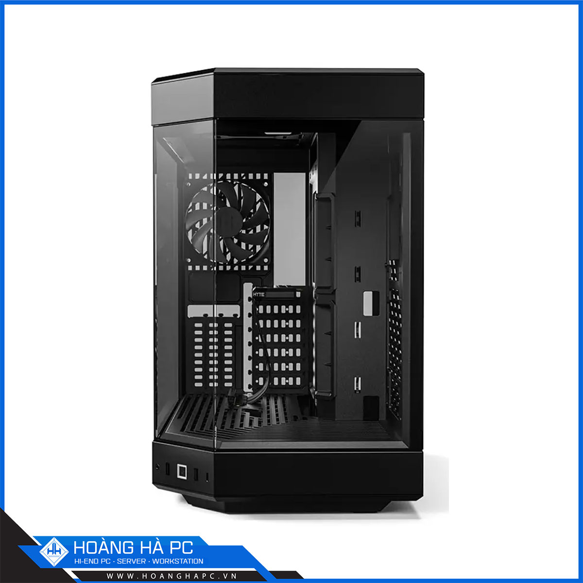 Vỏ case Hyte Y60 Black - Mid Tower ATX-2