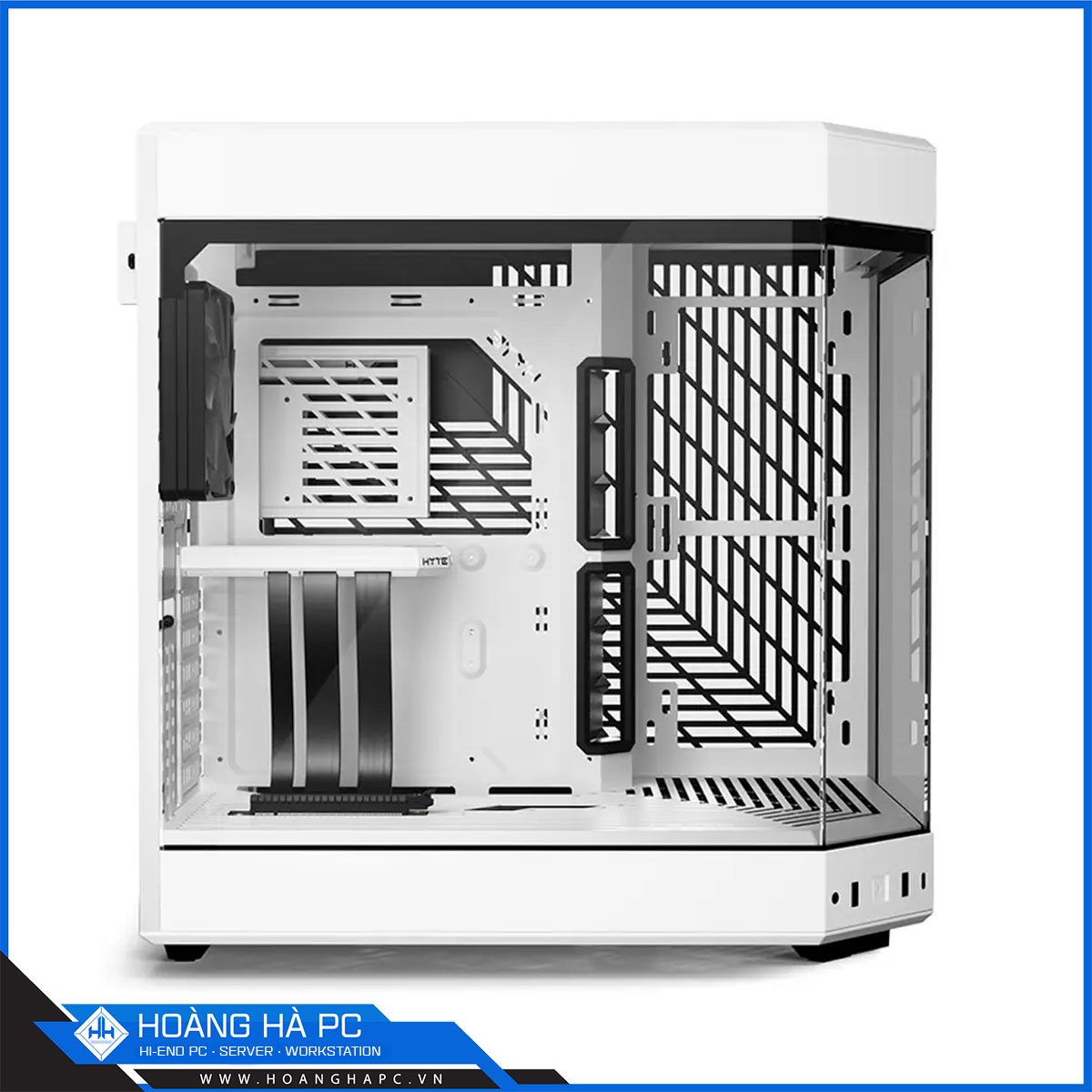 Vỏ case Hyte Y60 Snow White - Mid Tower ATX-3