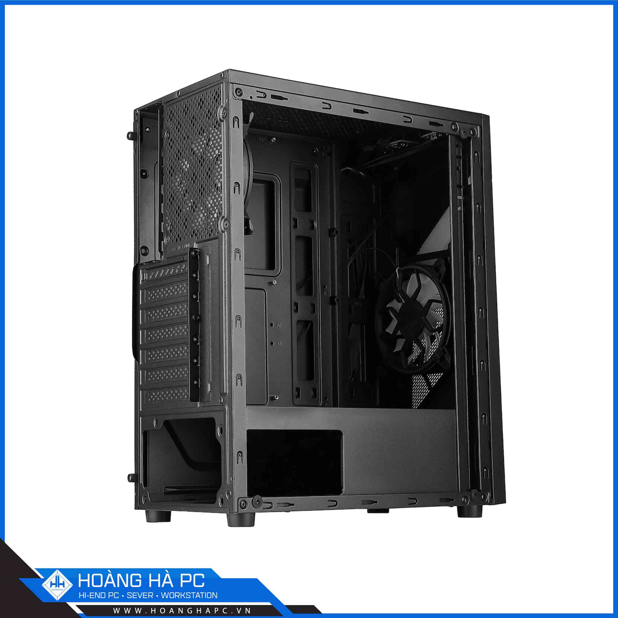 Vỏ Case JETEK SQUID A1 (Mid Tower/Màu Đen) - 1 FAN-5