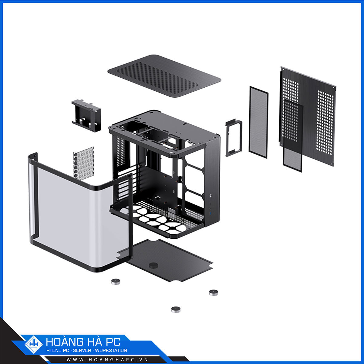 Vỏ case Jonsbo TK-2 (Mid Tower/ Màu Đen)-5