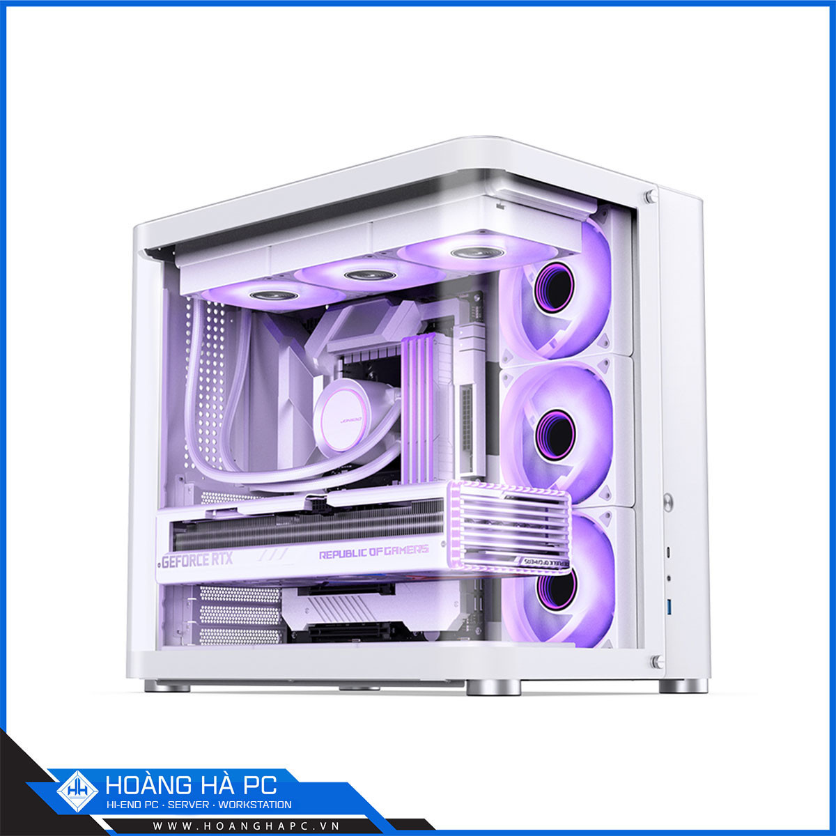 Vỏ case Jonsbo TK-2 (Mid Tower/ Màu Trắng)-6