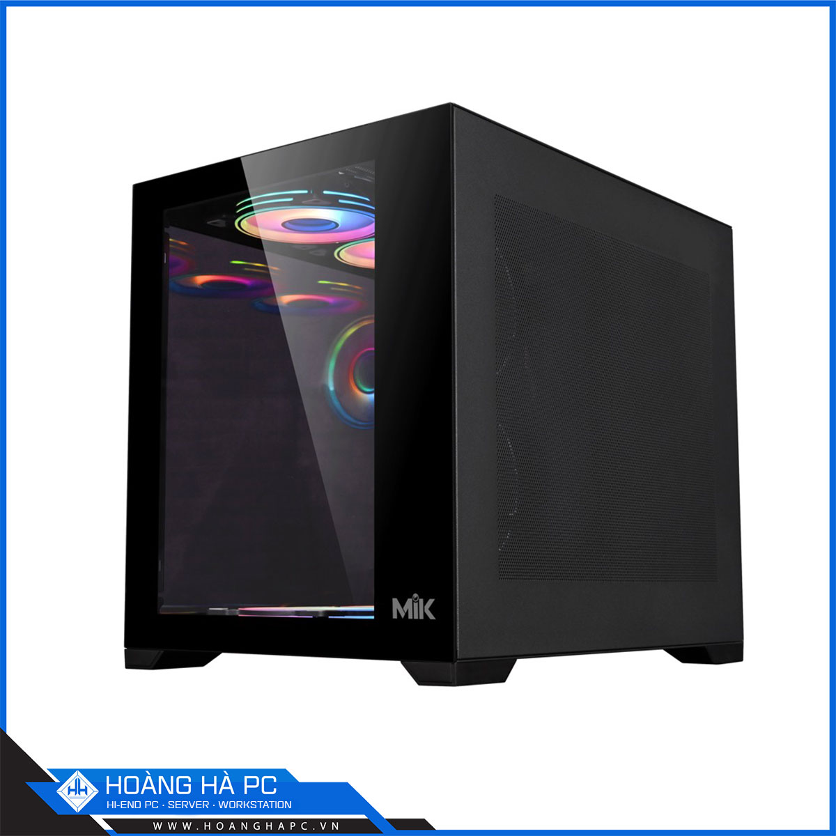 Vỏ case MIK LV12 - Black (Mid Tower/ Màu Đen)-2
