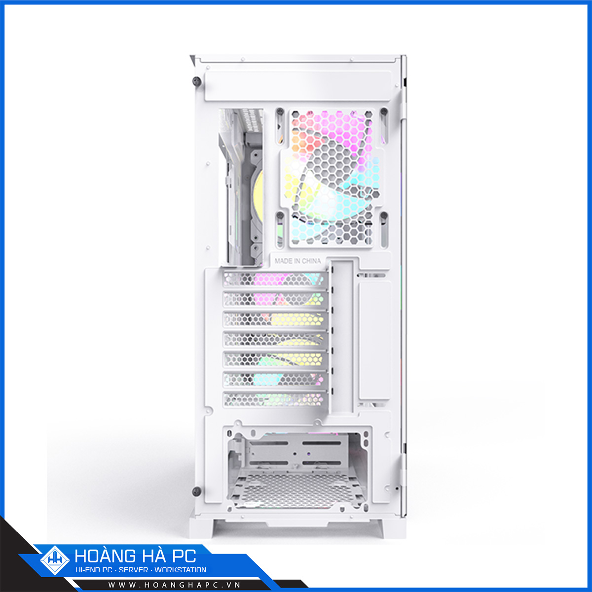 Vỏ Case Montech Air 1000 Premium (Mid Tower/Màu Trắng) - 4 FAN-4