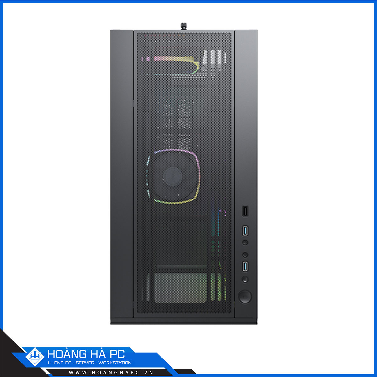 Vỏ Case Montech SKY TWO Black (Mid Tower/Màu Đen) - 4 FAN ARGB-3