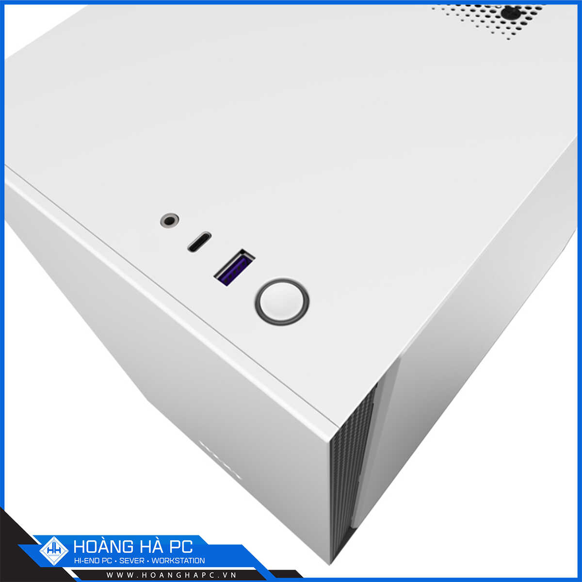 Vỏ Case NZXT H210 (Mini Tower/Màu Trắng)-7