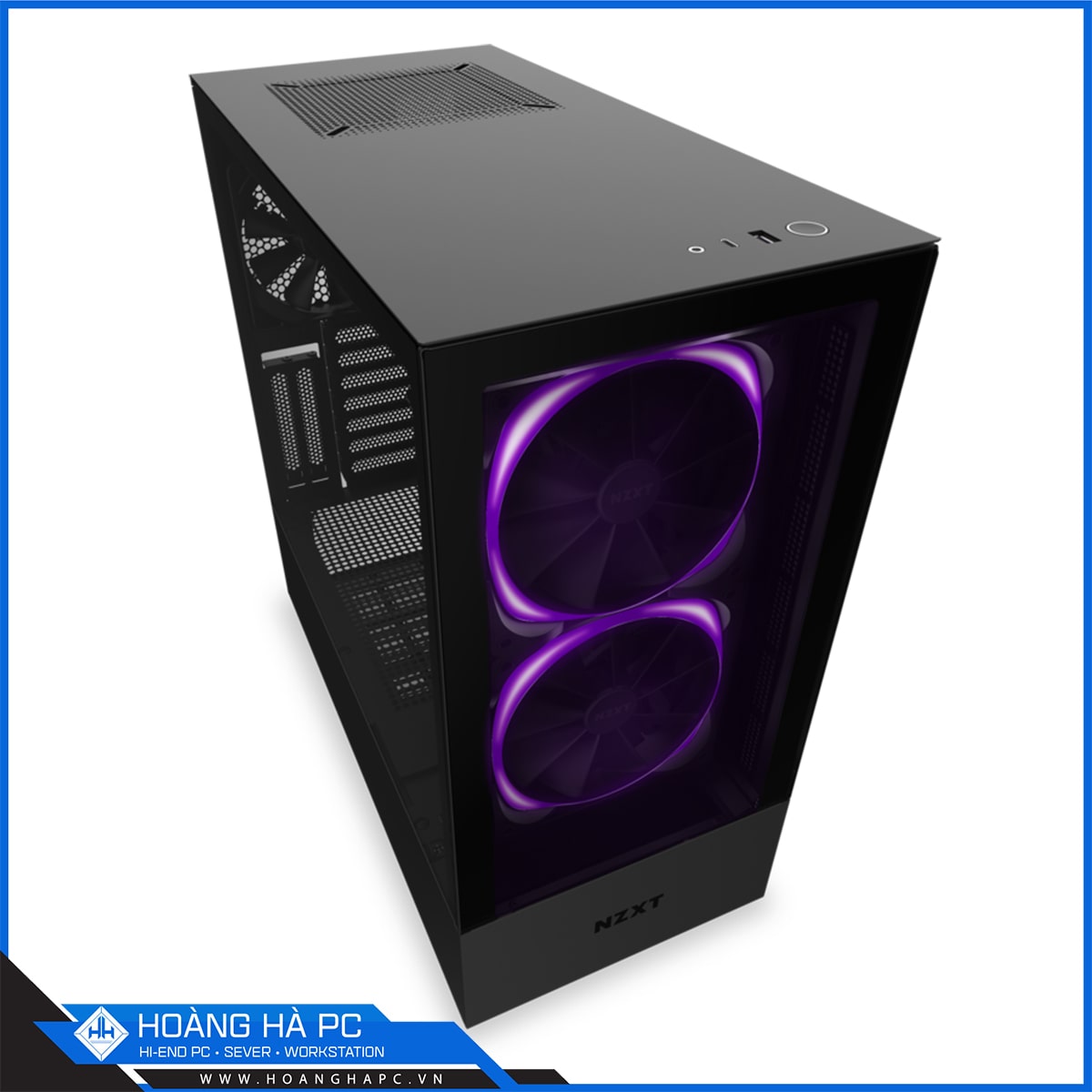 Vỏ case NZXT H510 Elite Black (Mid Tower/Màu Đen)-2