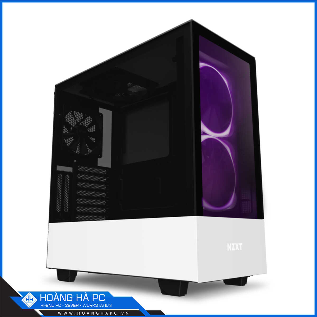 Vỏ case NZXT H510 Elite (Mid Tower/Màu Trắng)-2