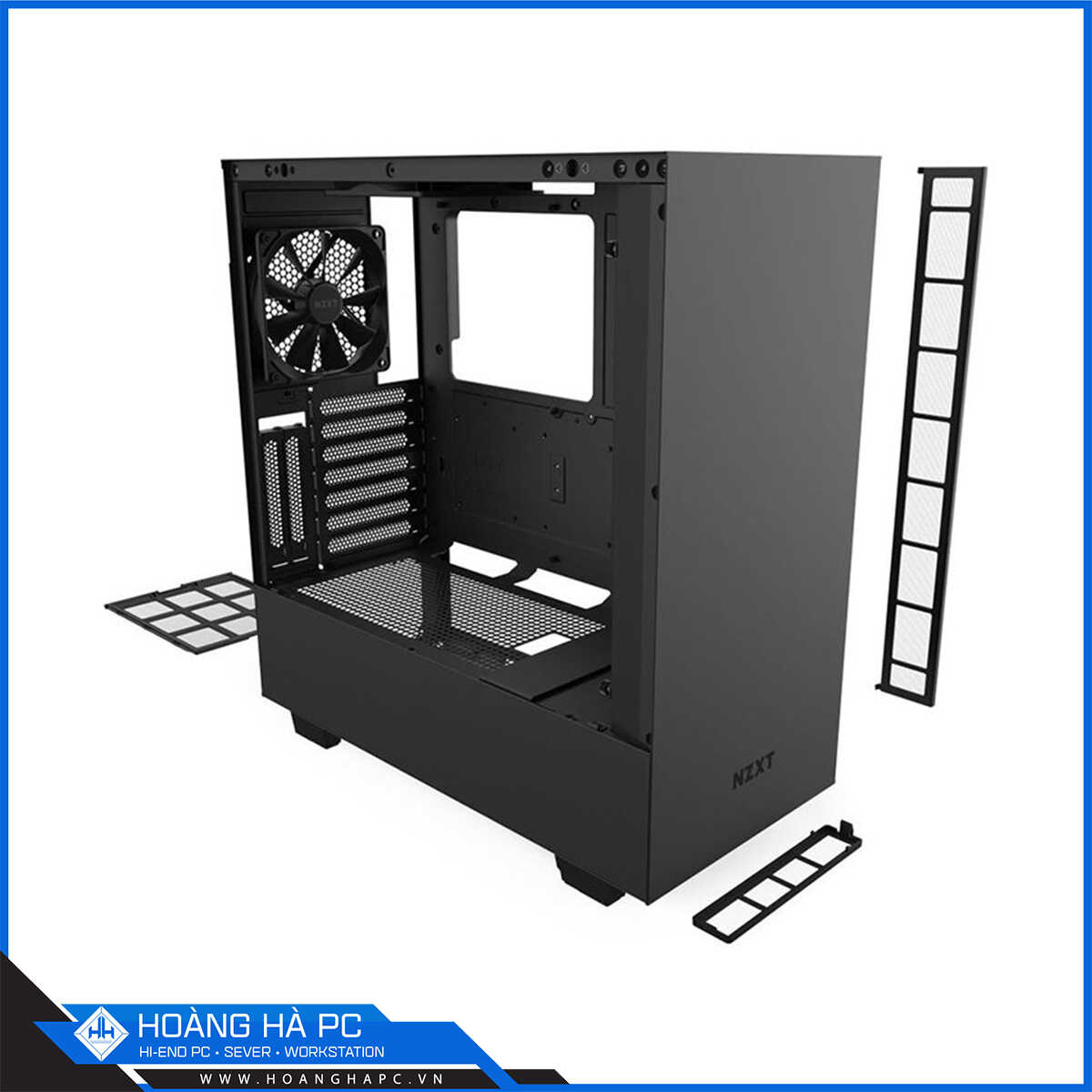 Vỏ Case NZXT H510i (Mid Tower/Màu Đen)-3