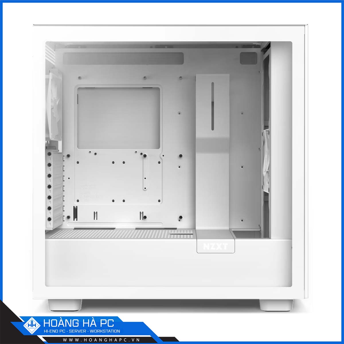 Vỏ case NZXT H7 Flow WH/WH CM-H71BW-01 (Mid Tower/Màu Trắng)-2