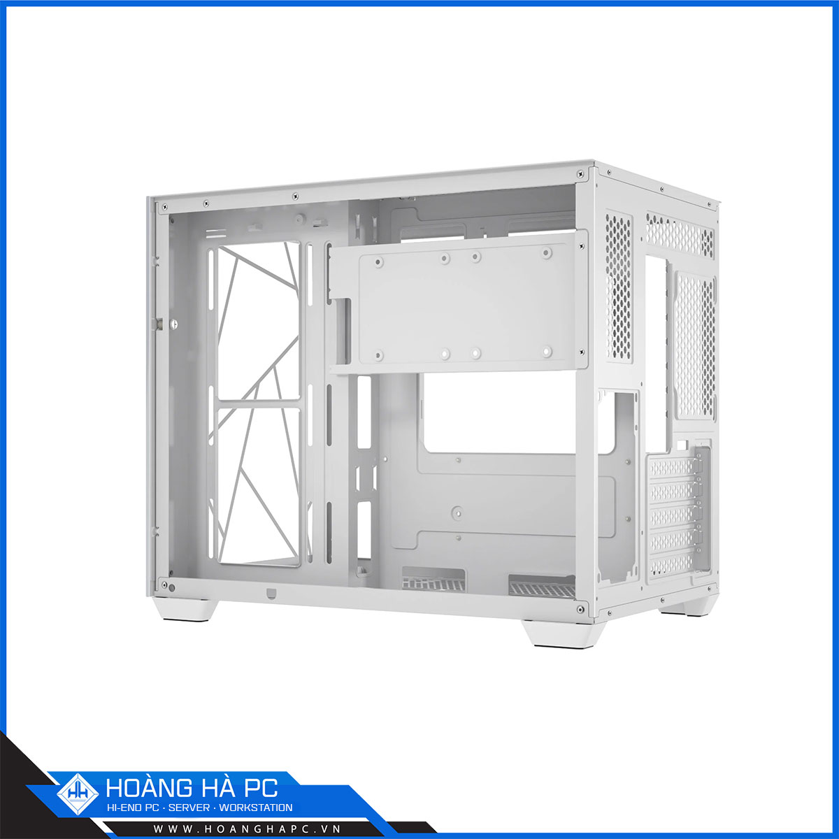 Vỏ case Segotep Lumi II White (Mini Tower/ Màu trắng/ No Fan)-4