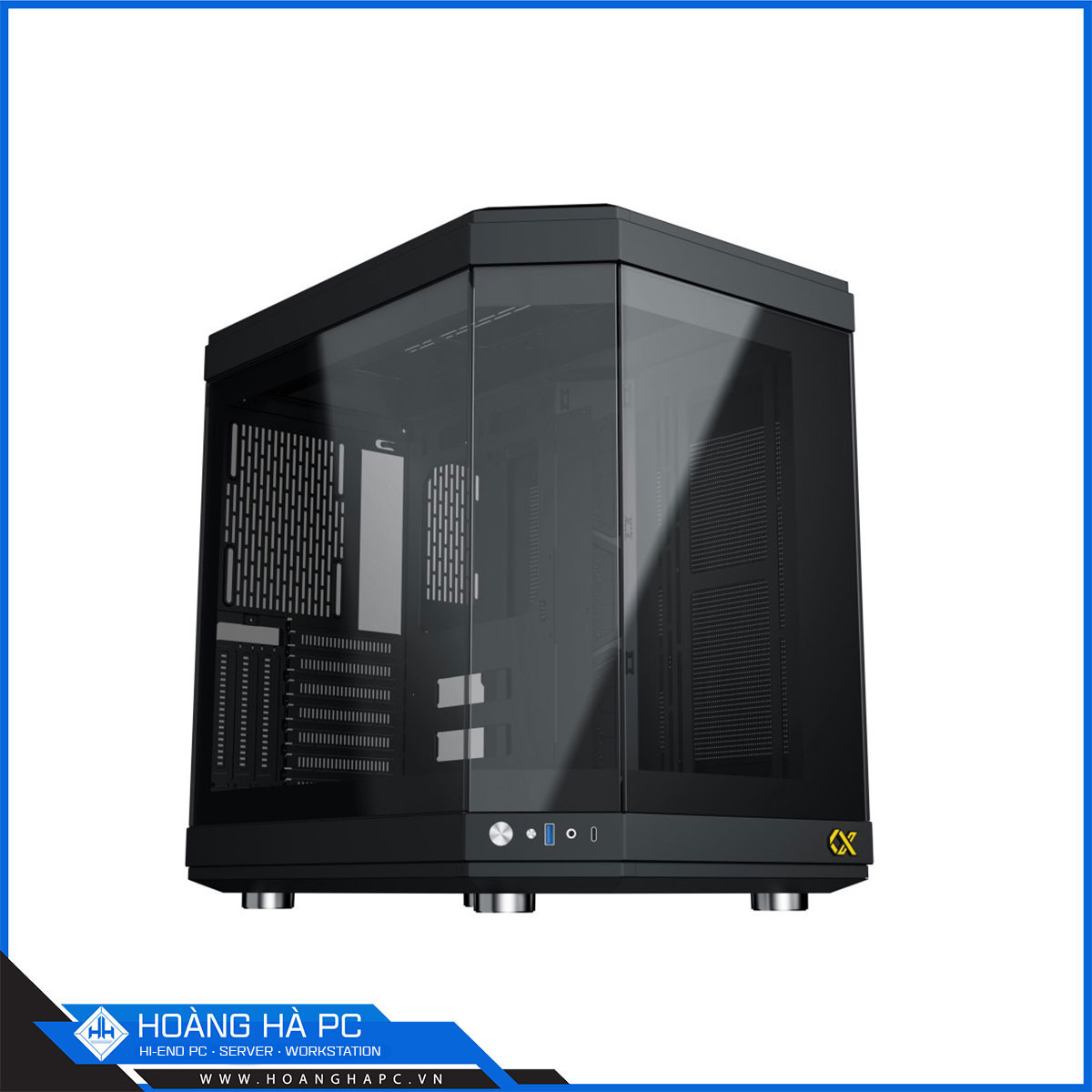 Vỏ case Xigmatek Alpha CUBI (Mid Tower/Màu Đen)