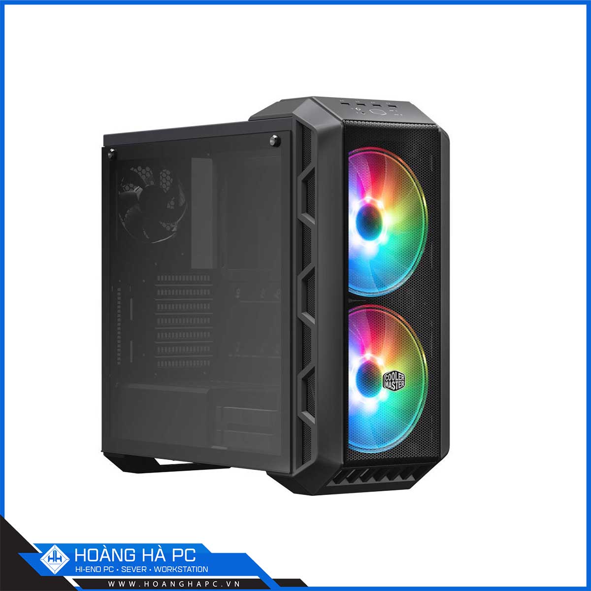 Vỏ Cooler Master MasterCase H500 ARGB (Mid Tower/Màu Đen)
